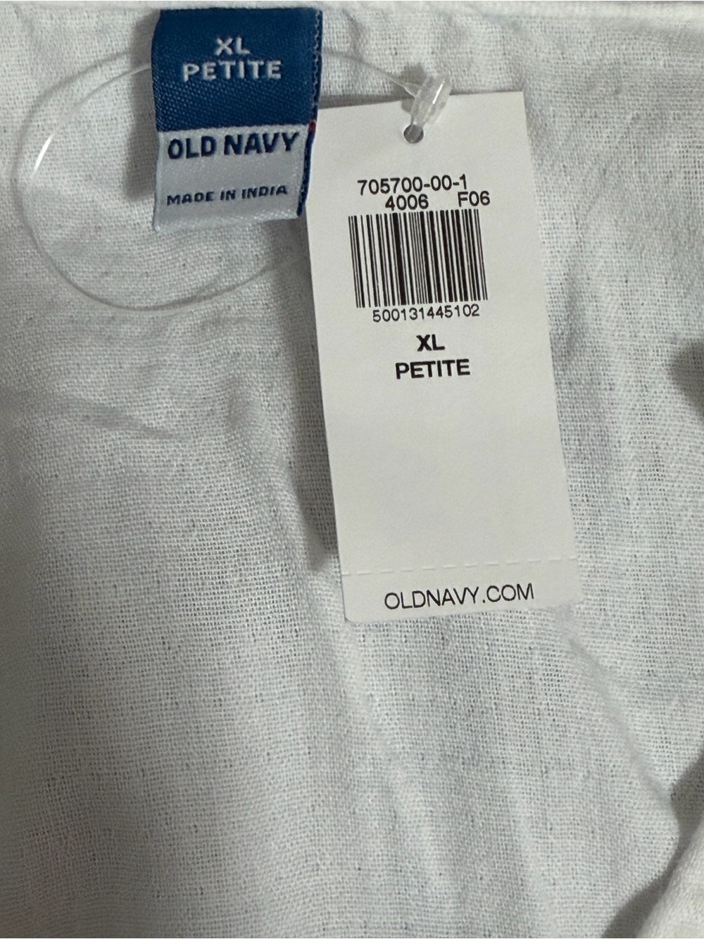 Old Navy White Summer Dress Sz XLP NWT - Picture 5 of 6